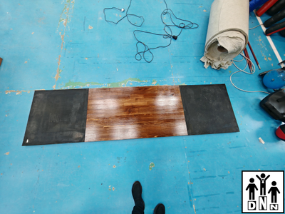 Помост для становой тяги компактный с морением