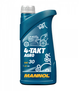 Моторное масло MANNOL 4-Takt Agro SAE 30 MN7203-1 1L (Минеральное)