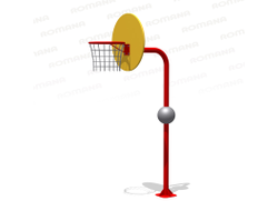 Щит с кольцом для мяча Romana 057.94.00