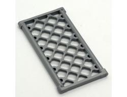 Pane for Window 1 x 4 x 6 Lattice Diamond, Flat Silver (5032 6508356)