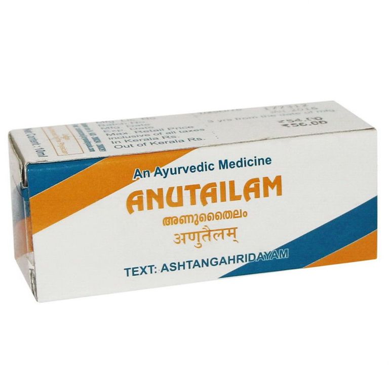 Ану таилам Коттаккал (Anutailam Kottakkal) 10мл - при лечении проблем в ...