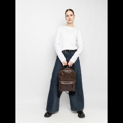 Женский кожаный рюкзак Albiate brown (арт. 3103-02)