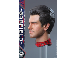 Голова (скульпт) с шеей Эндрю Гарфилд (Человек-Паук) 1/6 - Garfield Head (BK-005A) - BLACK 8 STUDIO