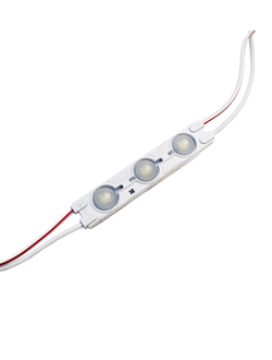 Светодиодный модуль с линзой LC 2835 3LED 12V IP65