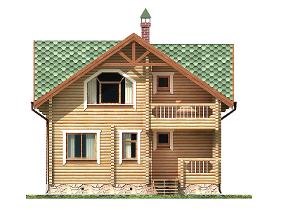 Гостевой дом-баня с бильярдной ДБ-13, площадь 120 м2