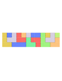 СТЕНОВАЯ ПАНЕЛЬ МОДЕЛЬ 4 ТЕТРИС Н-750