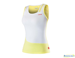 Теннисный топ Head Angi Tank Top (white/yellow)