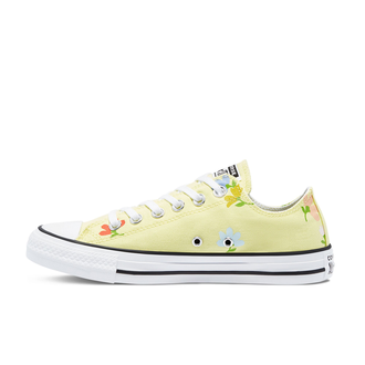 Кеды Converse Chuck Taylor All Star Floral Print Low Top желтые