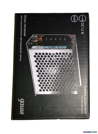 Блок питания для светодиодной ленты Gauss LED 60w AC220-240V DC12v IP20