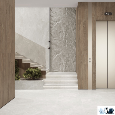Керамогранит Laparet Вуд Люкс Уолнат\Wood lux walnut Кarving MR 60х120 см коричневый матовый карвинг