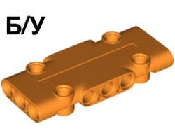 ! Б/У - Technic, Panel Plate 3 x 7 x 1, Orange (71709 6358256) - Б/У