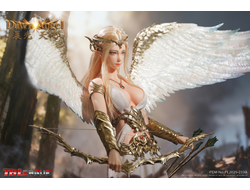 ПРЕДЗАКАЗ - Светлая эльфийка-ангел - Коллекционная фигурка 1/6 Dawn Angel (White) (PL2025-233A) - TBLeague ?ЦЕНА: 27700 РУБ.?