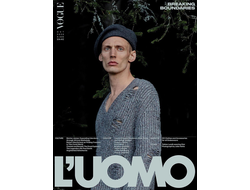 L&#039;Uomo Vogue Italia Иностранные журналы Photo Fashion купить в Москве в России, Intpressshop