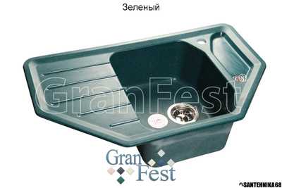 Керамическая мойка GRANFEST GF-C800E