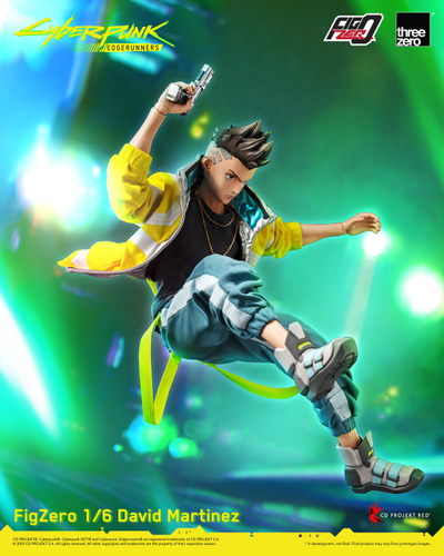ПРЕДЗАКАЗ - Дэвид Мартинез (Cyberpunk Edgerunners) - Коллекционная фигурка 1/6 David Martinez (3Z0599) - Threezero ?ЦЕНА: 26200 РУБ.?