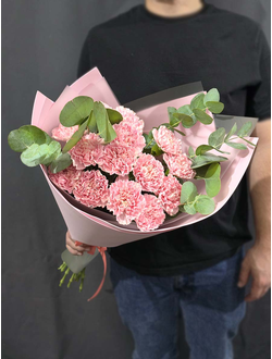 Буке букеты из диантусов №301