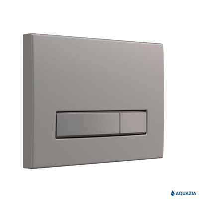 Инсталляция AQUAZIA ATOM 410 для подвесного унитаза, кнопка Atom Line (Матовый никель)