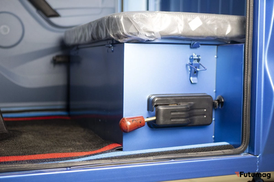 Грузовой электротрицикл Rutrike КАРГО Кабина обогрев 1500 60V1000W синий