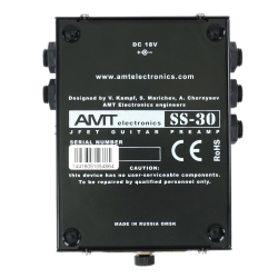 AMT BULAVA SS-30 - трёхканальный JFET гитарный предусилитель [без БП]