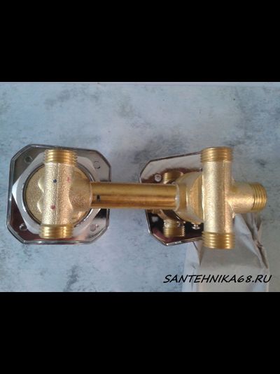 Смеситель для душевой кабины на 3 положения G3-10 G3-12 G3-14 см под резьбу