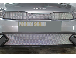 Защита радиатора KIA Cerato 2021- chrome низ