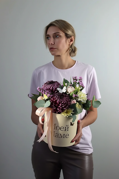 Цветочная композиция для мамы № 604