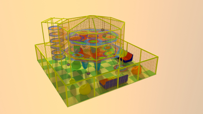 Игровой комплекс «ПАУТИНКА»