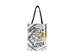 Сумка-шоппер вертикальная год Дракона №9