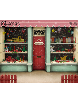 Фотофон виниловый «Магазинчик»