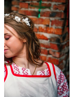 Свадебный костюм "Рада" - рубаха и сарафан