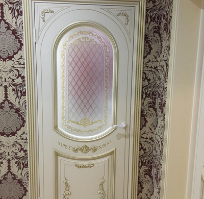 ТАНДОР. БАГИРА. СЛОНОВАЯ КОСТЬ--ПАТИНА ЗОЛОТО. ПОЛОТНО ОСТЕКЛЕННОЕ