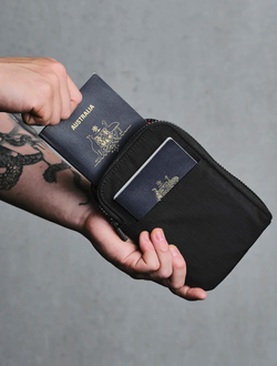 Кошелек Alpaka Zip Travel Wallet Black