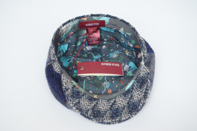 Альфонсо Д Эсте кепка восьмиклинка синяя