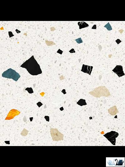 Керамогранит Creto Сray light shards 60 х 60 см под пол террацо купить в магазине Маруся