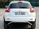 Защита заднего бампера для NISSAN JUKE (2010-н.в.) INFINITY (Турция)