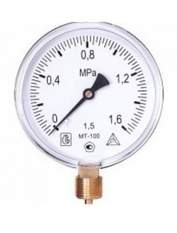 Манометр МТ 100М 0.6МПа