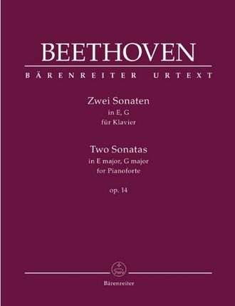 Beethoven. Sonaten №9, №10 op.14 für Klavier