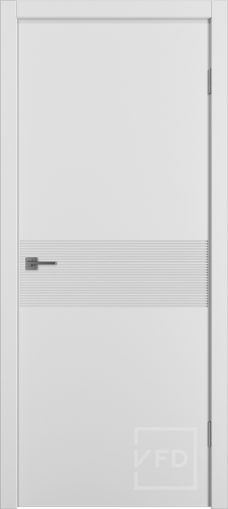 Дверь ПГ Graphica HR white fresco