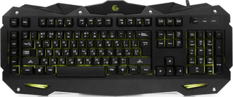 Клавиатура с подсветкой игровая Gembird KB-200L