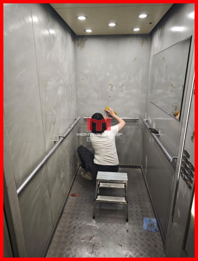 Реновация лифта в бизнес-центре