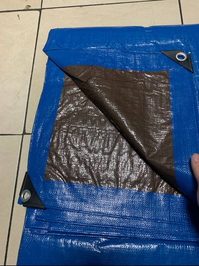 Тент Тарпаулин универсальный 3х5 м 150 г/м2 с люверсами