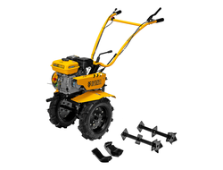 Мотоблок DPT-170S, 7 л.с., ремен.сцеп, фрез 3х4, ШОМ, передачи 2В/1Н// Denzel [58084]