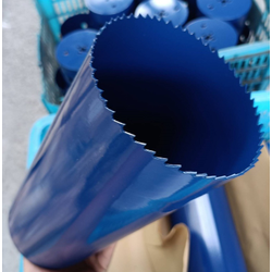 Биметаллическая коронка 152 мм глубина 200 мм с держателем 13 мм