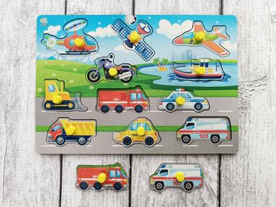 Рамка-вкладыш "Виды транспорта"