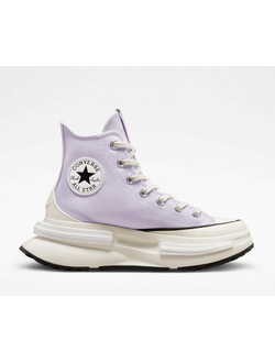 Кеды Converse Run Star Legacy CX светло-фиолетовые высокие на платформе A03064C