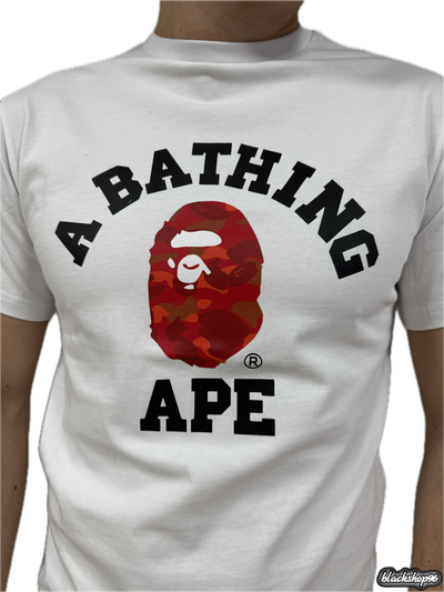 T-shirt Bape big logo White (S, M, L, XL, 2XL)