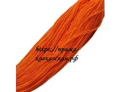 Кавказская пряжа в две нити кручения оранжевый