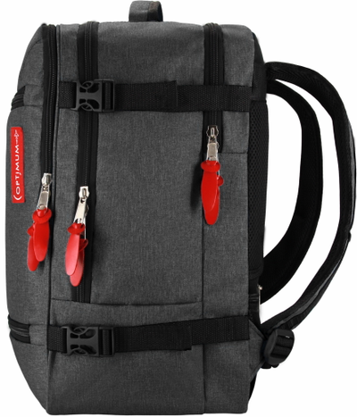 Рюкзак Сумка Чемодан ручная кладь 40x30x20 Optimum Wizz Air RL, темно-серый