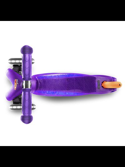 Самокат MINI MICRO СИРЕНЕВЫЙ LED СВЕТЯЩИЕСЯ КОЛЕСА