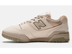 New Balance 550 Cream Canvas (Бежевые) сбоку